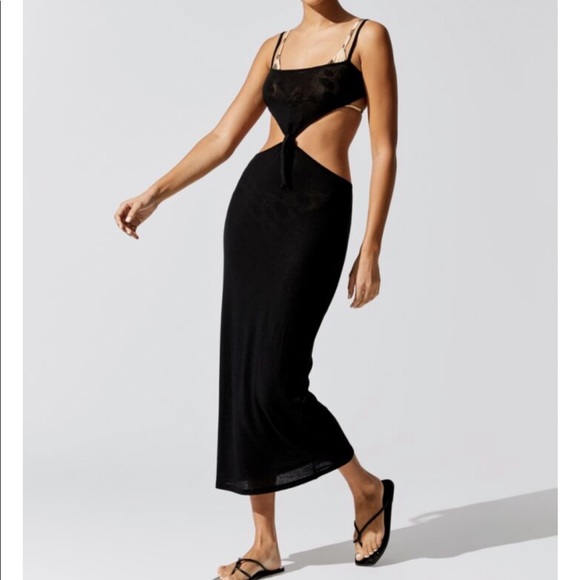 NWT WEWOREWHAT KNIT MIDI DRESS - Picture 2 of 8